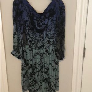 Abstract chiffon DVF dress